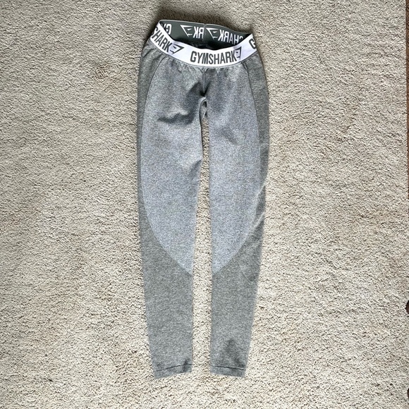 Gymshark Flex Leggings Heathered Green - Picture 1 of 6